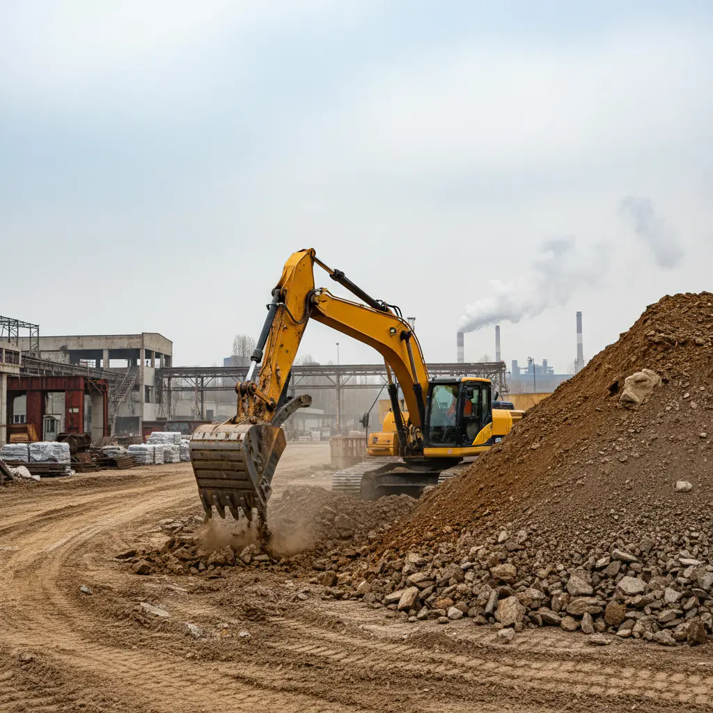 Early excavator fleet